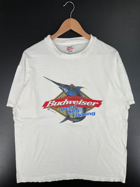 1999 BUDWEISER Size L Vintage T-Shirt / A3807