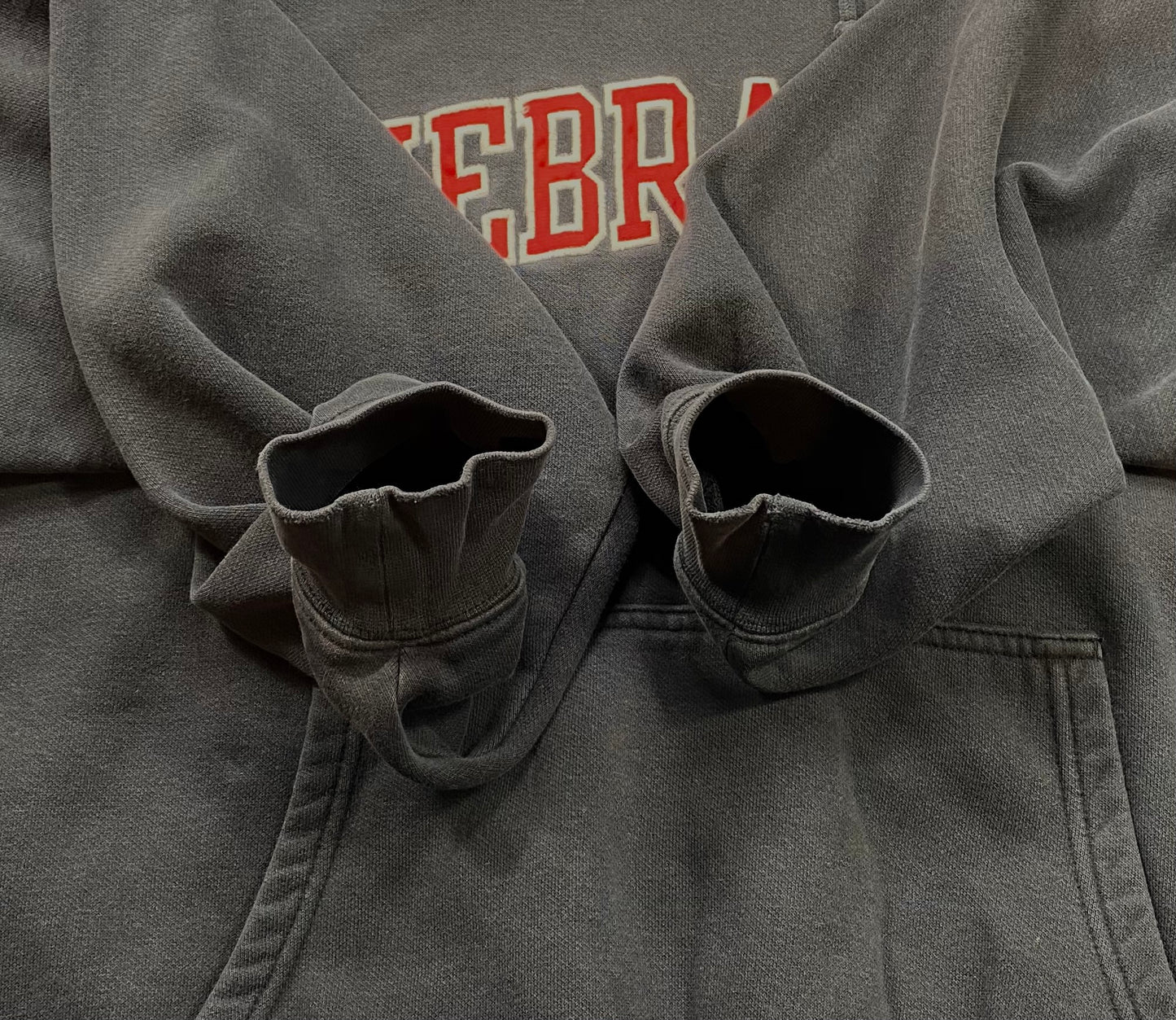 90’s Nike Nebraska Size XXL Vintage Hoodie Sweat-shirt  / 5981