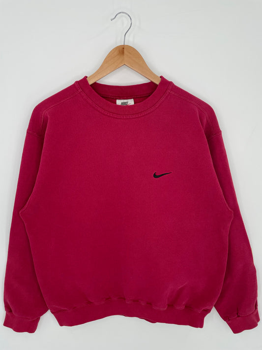 90’s NIKE MINI SWOOSH Made in USA Size M Vintage Sweat-shirt / K8400
