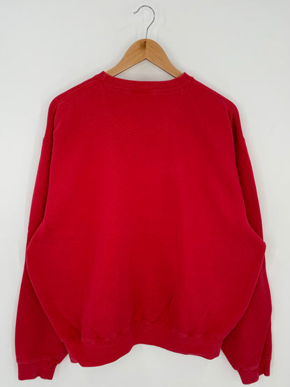 00’ NIKE RUTGERS SCARLET KNIGHTS Size L Vintage Sweat-shirt / K6213