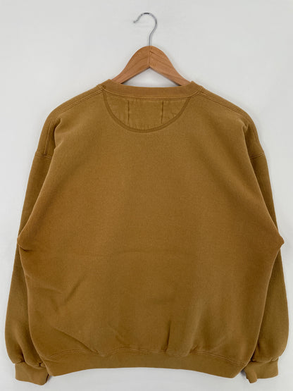 90's ROCKY MOUNTAIN WOLF Made in USA Size M Vintage Animal Sweat-Shirt / E1373S