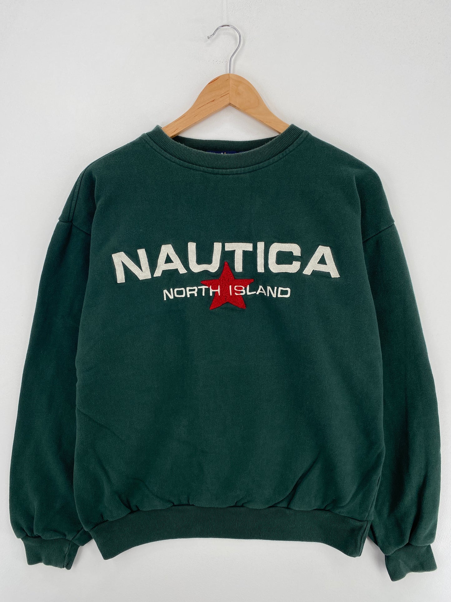 90’s NAUTICA Size M Vintage Sweat-shirt / A5126