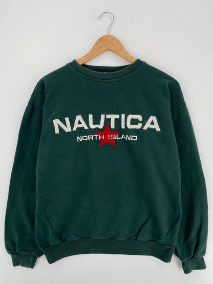 90’s NAUTICA Size M Vintage Sweat-shirt / A5126
