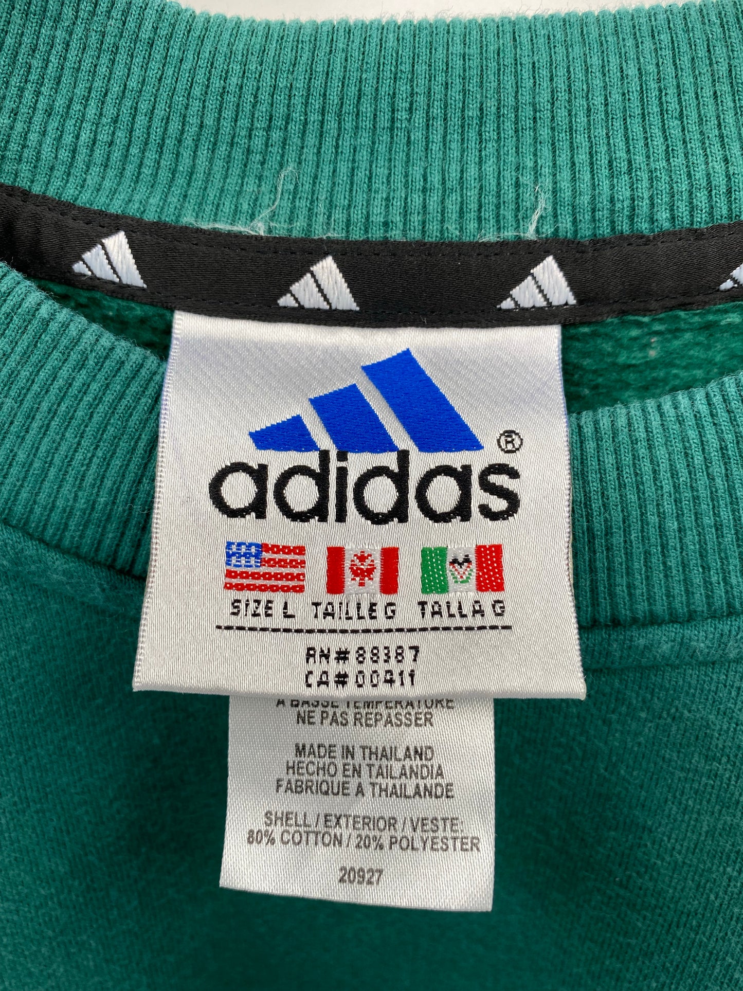 90’s ADIDAS Size L Vintage Sweat-shirt / K6663