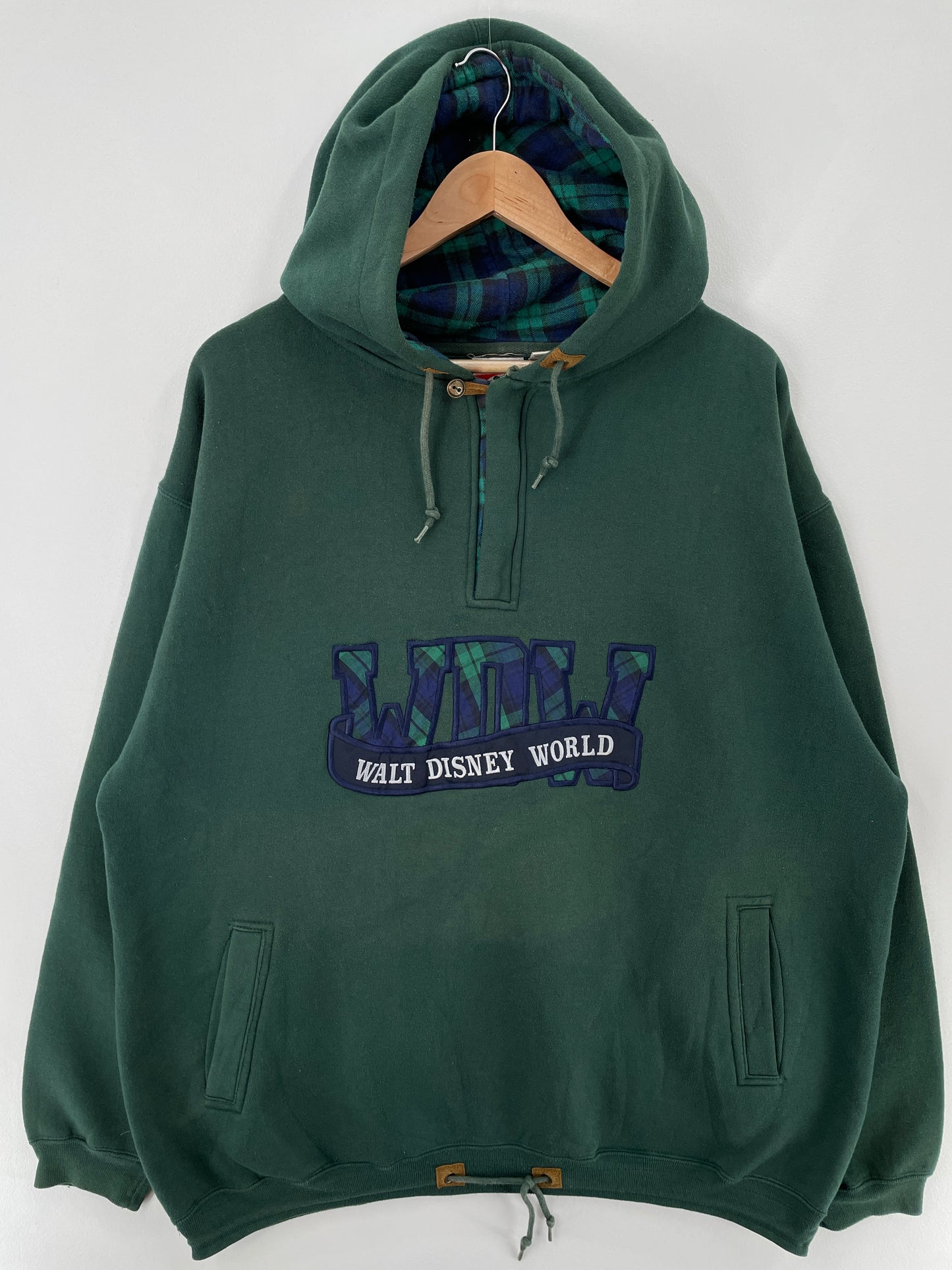 90's DISNEY WORLD Size XXL Vintage Hoodie Sweat-shirt / E150