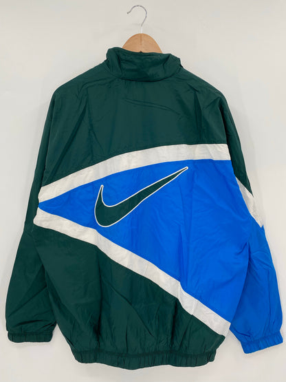 90’s NIKE Size L Vintage Zip-up Nylon Jacket/ A7302