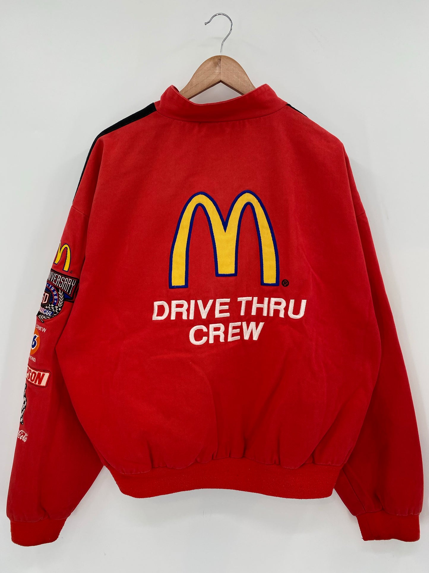 Vintage MCDONALD'S Size XL  Racing Jacket  / K6673