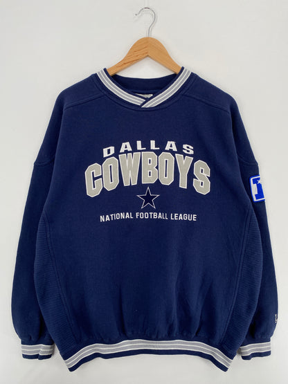 90's DALLAS COWBOYS Size XL Vintage NFL Sweat-Shirt/ A5985