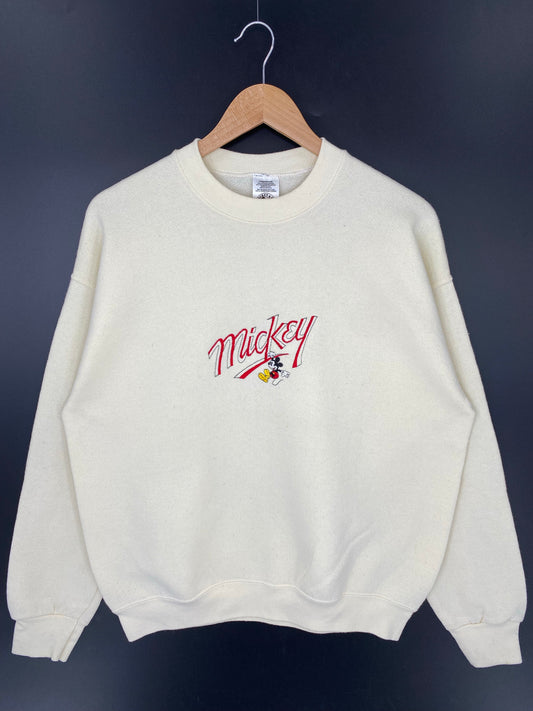 90's DISNEY MICKEY Made in USA Size L Vintage Sweat-shirt / K8637