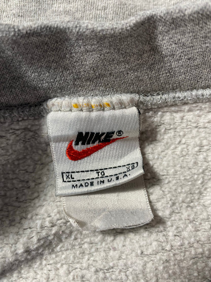 90's NIKE MICHIGAN FOOTBALL  Made in USA Size XL Vintage College Sweat shirt / K7538