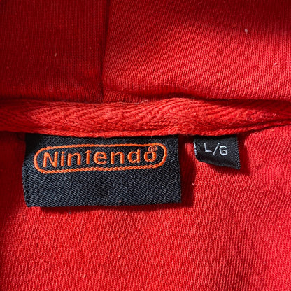 2003 NINTENDO Size L Vintage Hoodie Sweat-Shirt / A9067