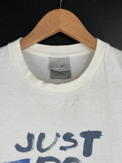 00' NIKE Size L Vintage Long Sleeve T-Shirt / E4449T