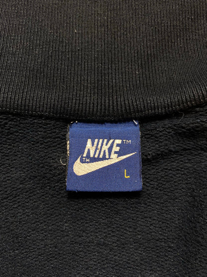 90's NIKE Size L Vintage Zip-up Sweat shirt Vest / A8043