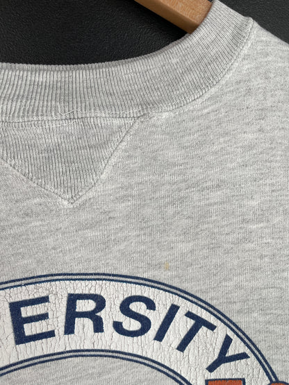 90’s UNIVERSITY OF ILLINOIS Size XL Vintage College Sweat shirt / E4506S