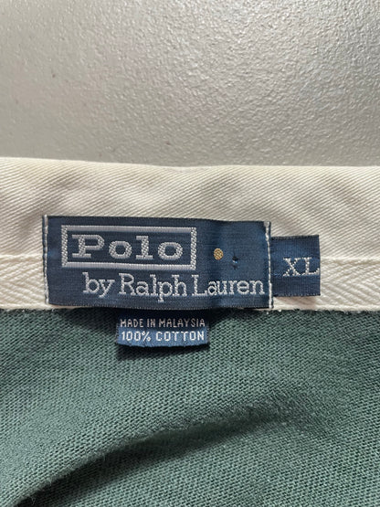 90's POLO RALPH LAUREN Size XL Vintage Rugby-Shirt / K7283