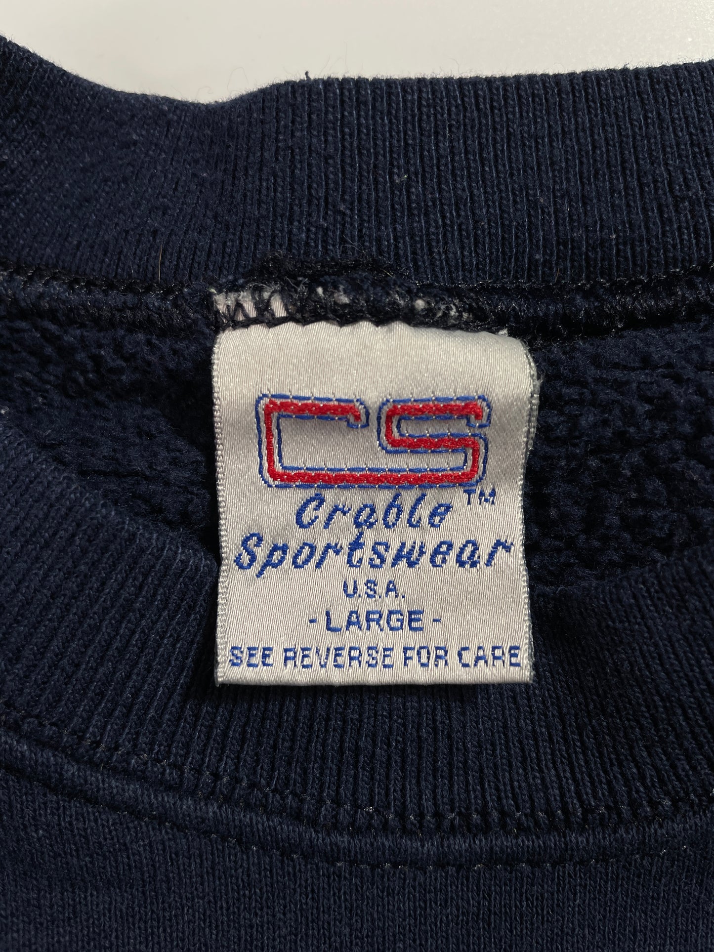 90's NOTRE DAME Made in USA Size L Vintage College Sweat-shirt / E5738S