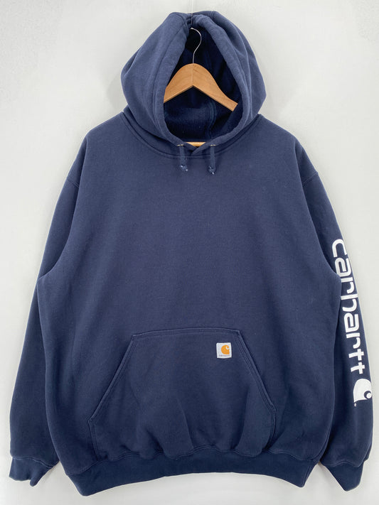 .Vintage CARHARTT Size XL Hoodie Sweat-Shirt / A7929