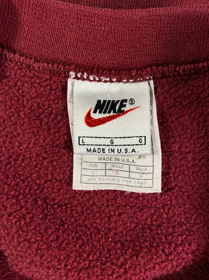 90’s NIKE MINI SWOOSH Made in USA Size L Vintage Sweat-shirt / E6254S