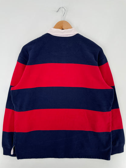 90's POLO RALPH LAUREN Size M Vintage Rugby Shirt / E2675R