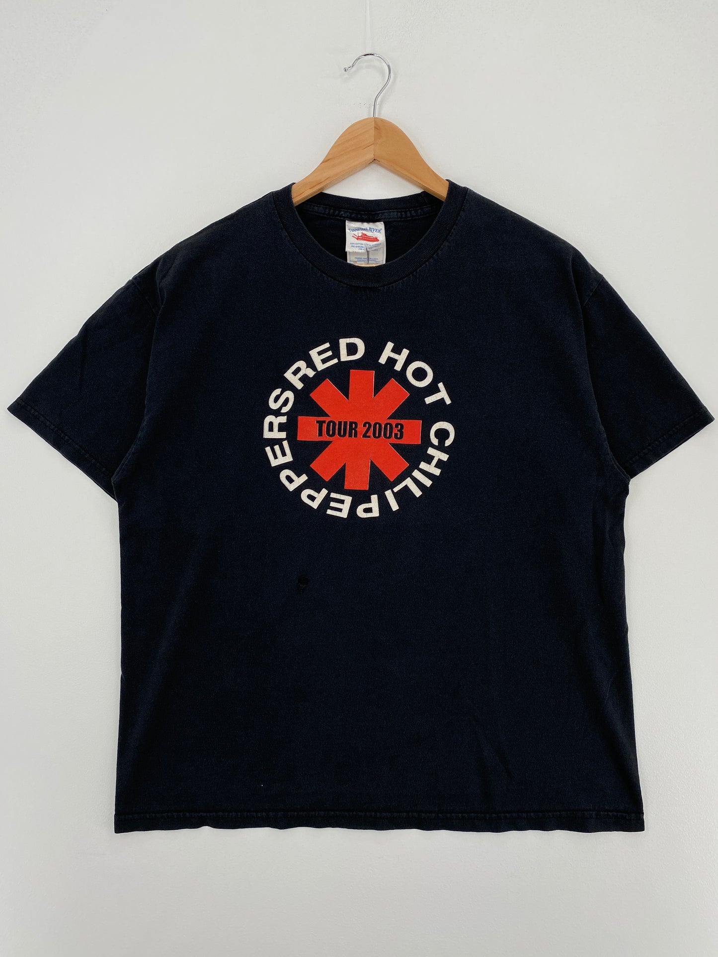2003 RED HOT CHILI PEPPERS Size L Vintage Music T-Shirt / A5044