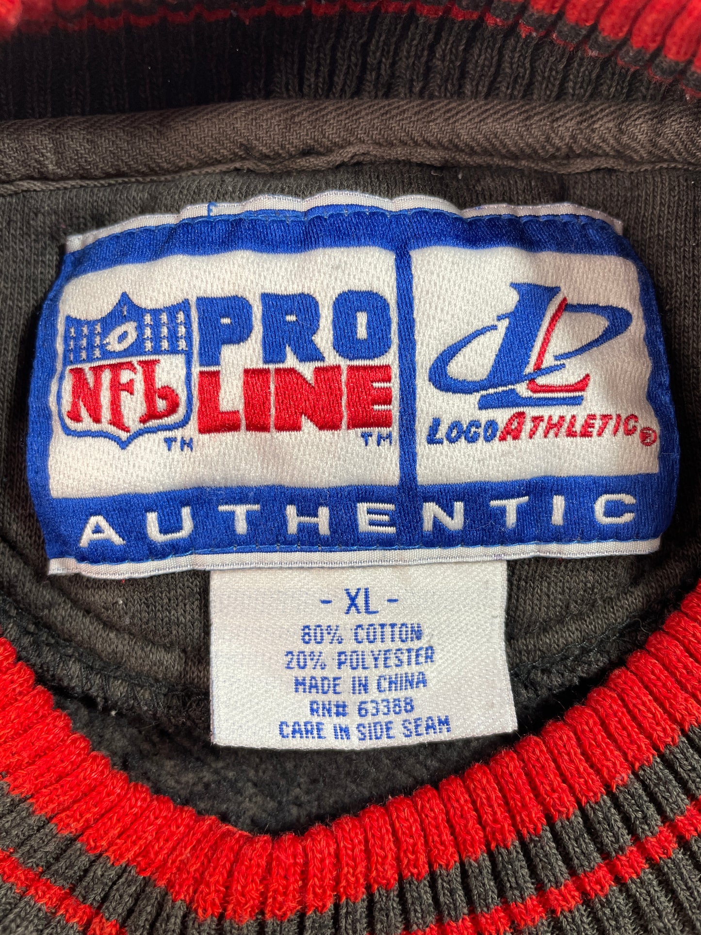 90’s  SAN FRANCISCO 49ERS Size XL Vintage NFL Sweat-shirt / E5564S