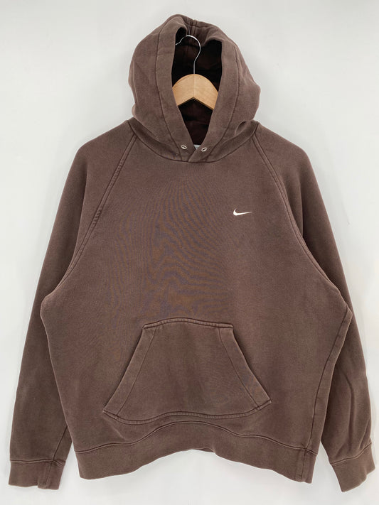 00' NIKE MINI SWOOSH Size XL Vintage Hoodie Sweat-shirt / K7170