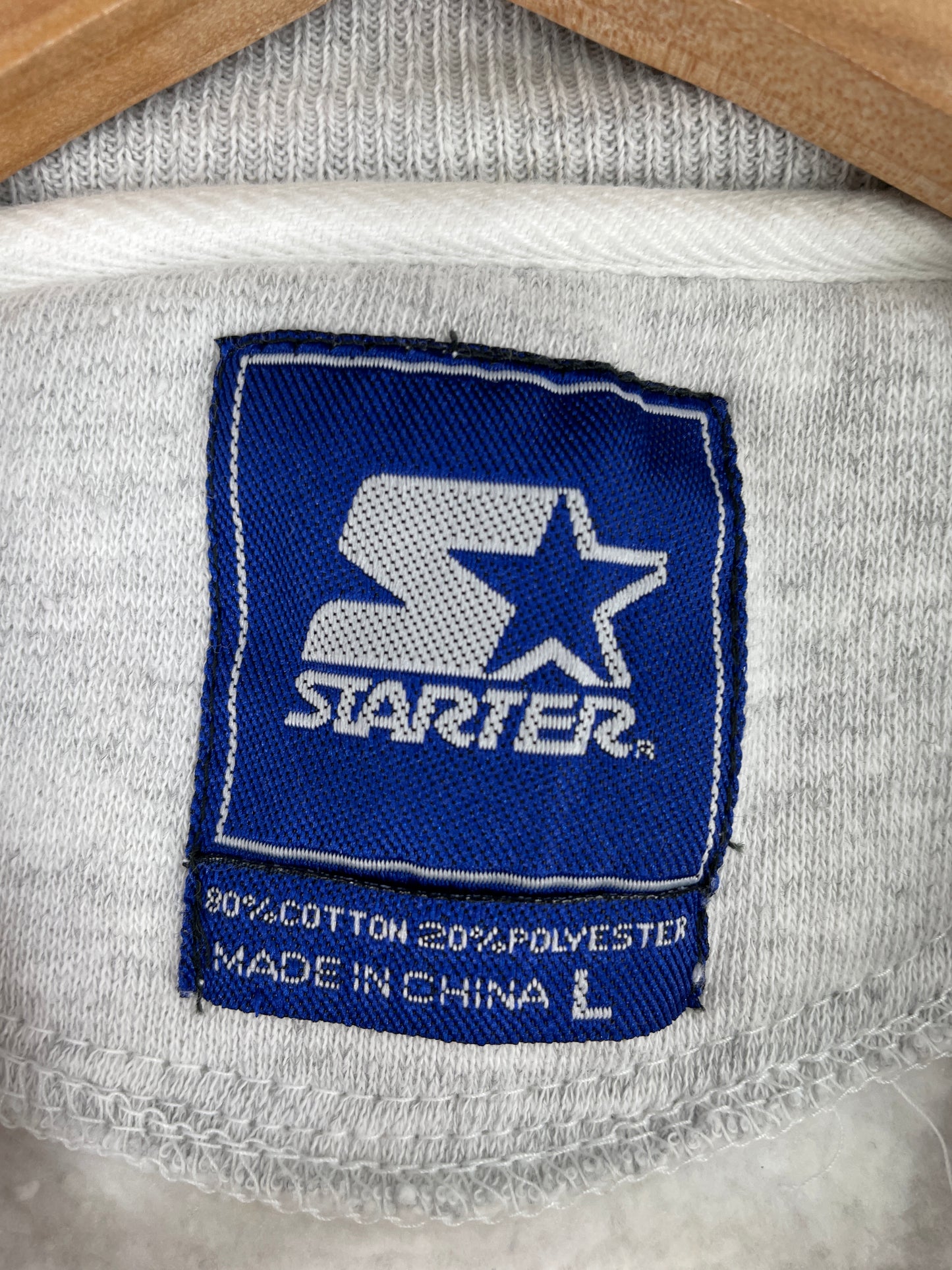 1993 STARTER x DALLAS COWBOYS SUPER BOWL CHAMPIONS Size L Vintage NFL Sweat-Shirt / A6136