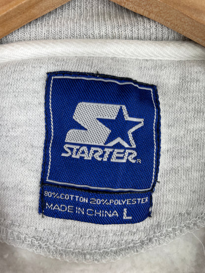 1993 STARTER x DALLAS COWBOYS SUPER BOWL CHAMPIONS Size L Vintage NFL Sweat-Shirt / A6136