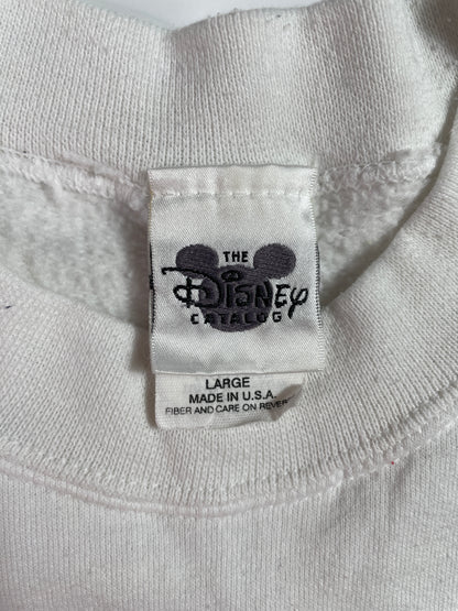 90's DISNEY ARIEL Made in USA Size L Vintage Sweat-shirt / E3418S