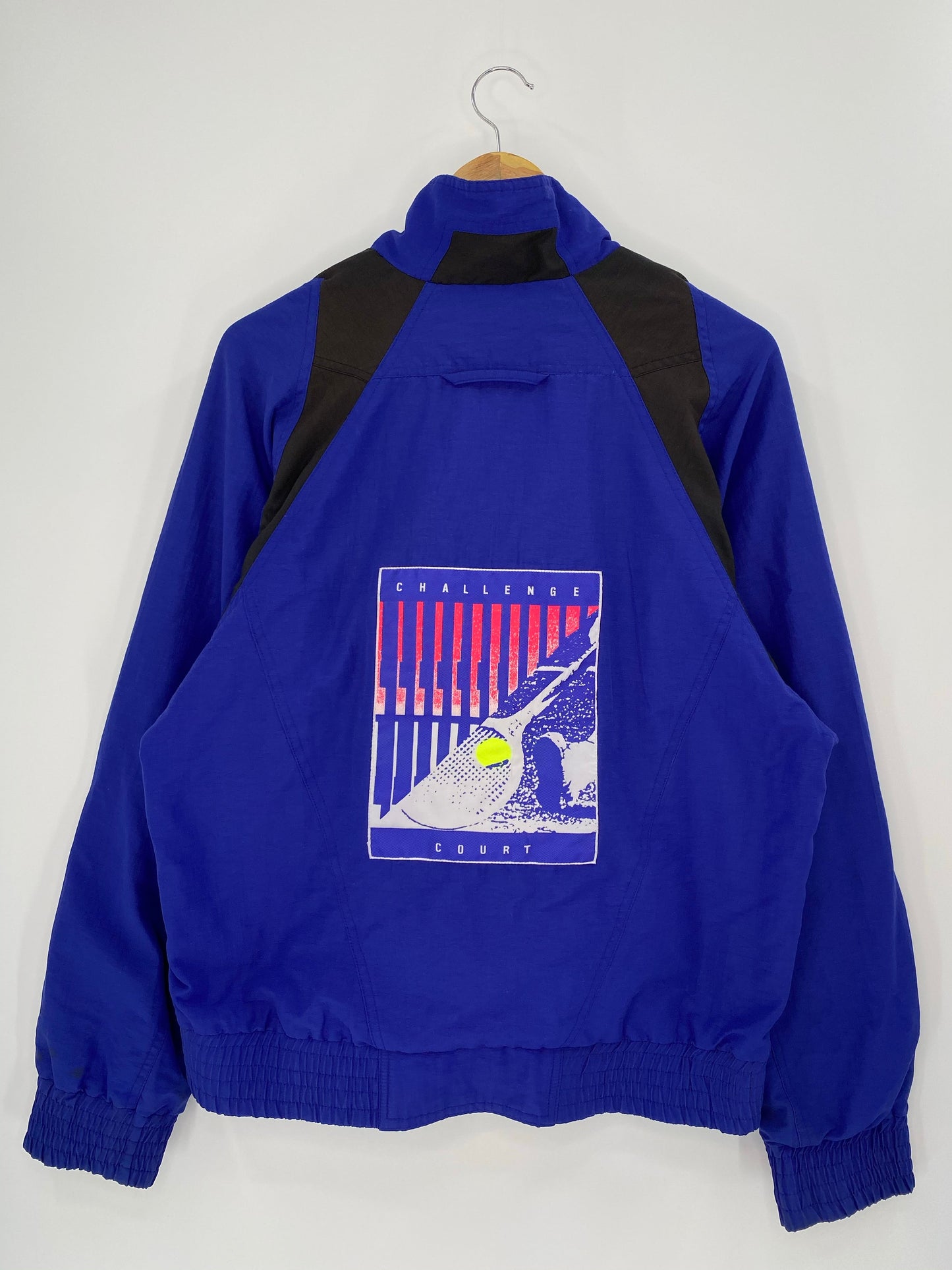 90’s NIKE CHALLENGE Size Approx. L Vintage Zip-up Nylon Jacket / K9162