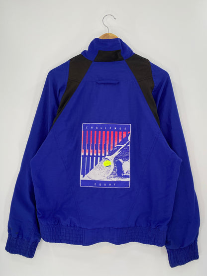 90’s NIKE CHALLENGE Size Approx. L Vintage Zip-up Nylon Jacket / K9162