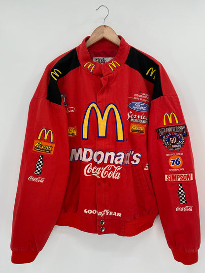 Vintage MCDONALD'S Size XL  Racing Jacket  / K6673