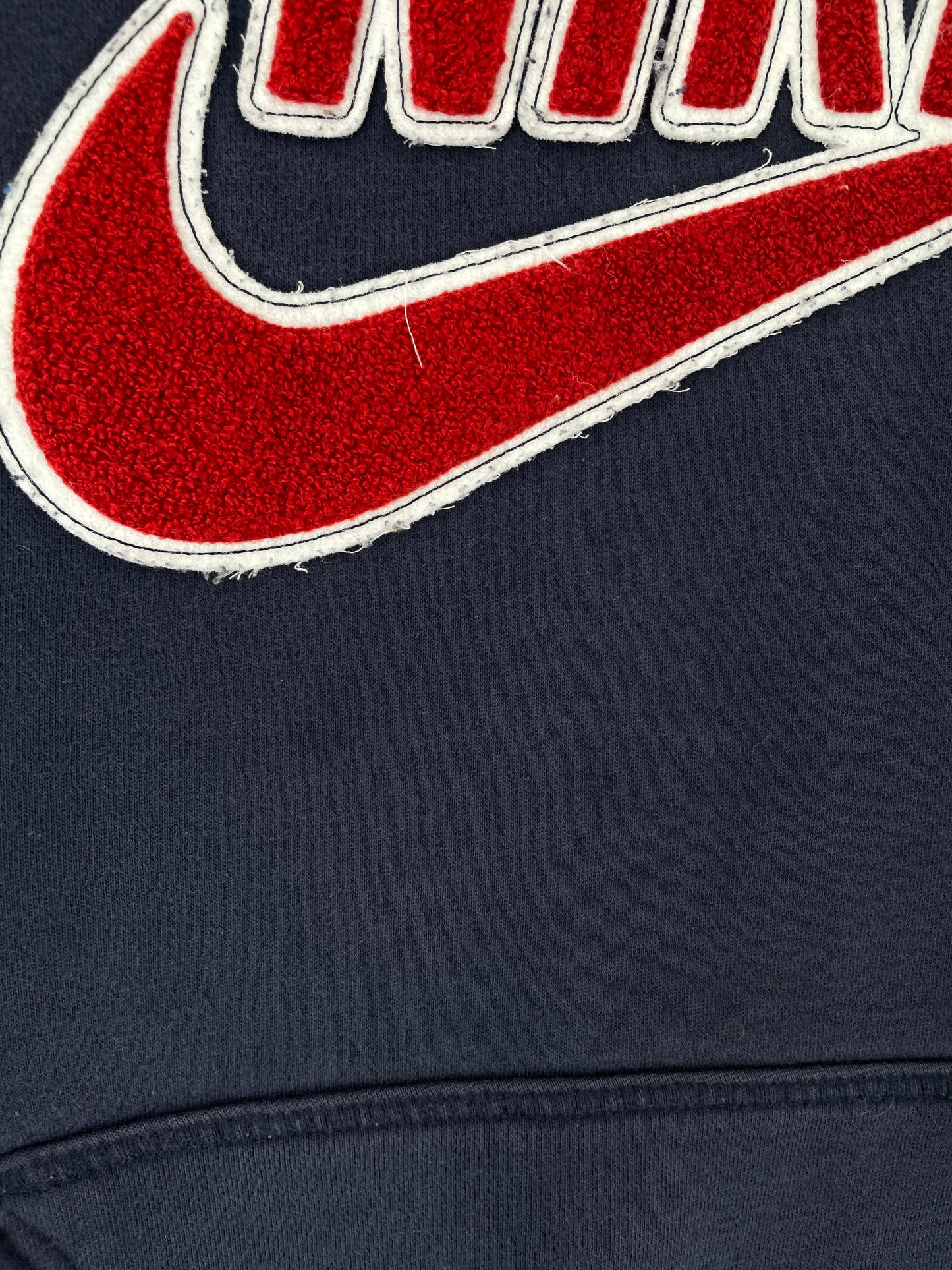 00' NIKE Size L Vintage Hoodie Sweat-Shirt / E6118S