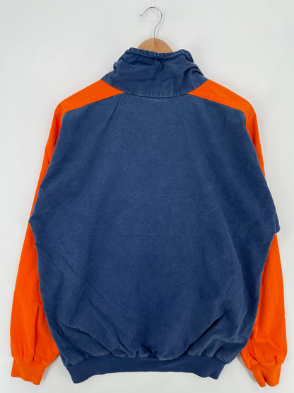 90's ILLINOIS FIGHTING ILLINI Made in USA Size L Vintage NFL Cotton Shirt / E721