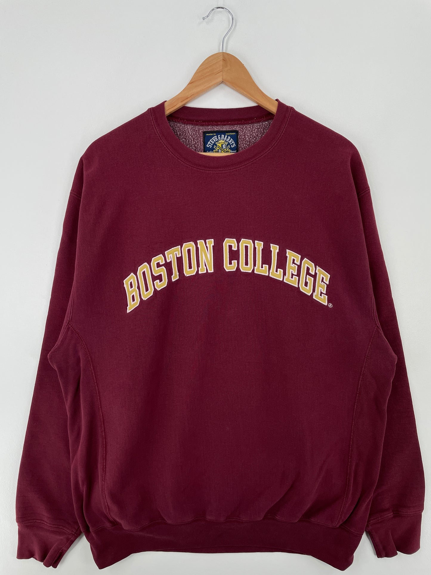 Vintage BOSTON COLLEGE Size L College Sweat-shirt / A8861
