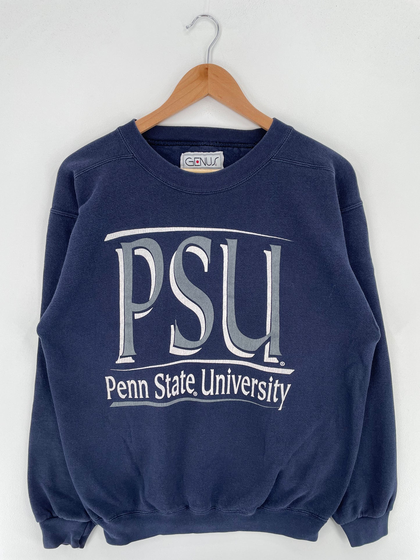90's PENN SATATE Made in USA Size M Vintage College Sweat-shirt / A3262