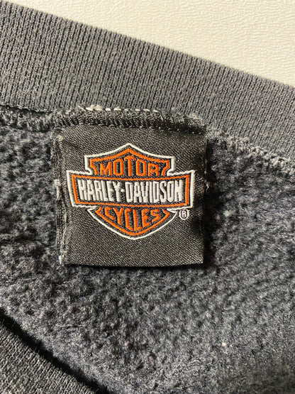 2001 HARLEY DAVIDSON Size No Tag (Approx.XL) Vintage Sweat-shirt / K9020