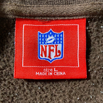 Vintage CLEVELAND BROWNS Size L NFL Sweat shirt / E2848S