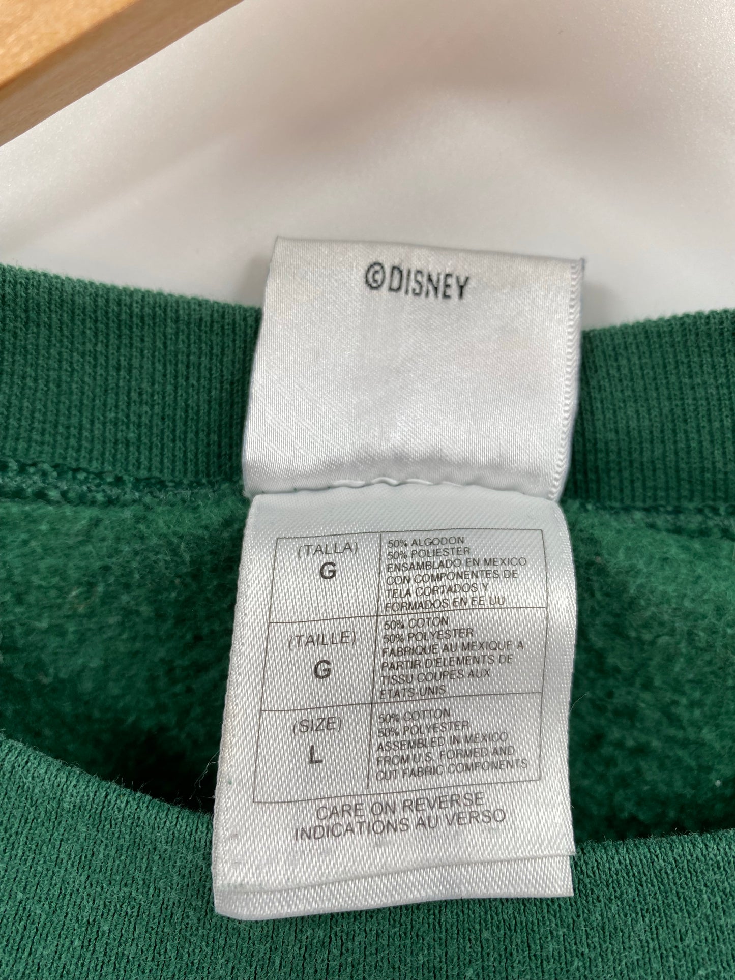 00' DISNEY TIGGER Size L Vintage Sweat-shirt / K6439