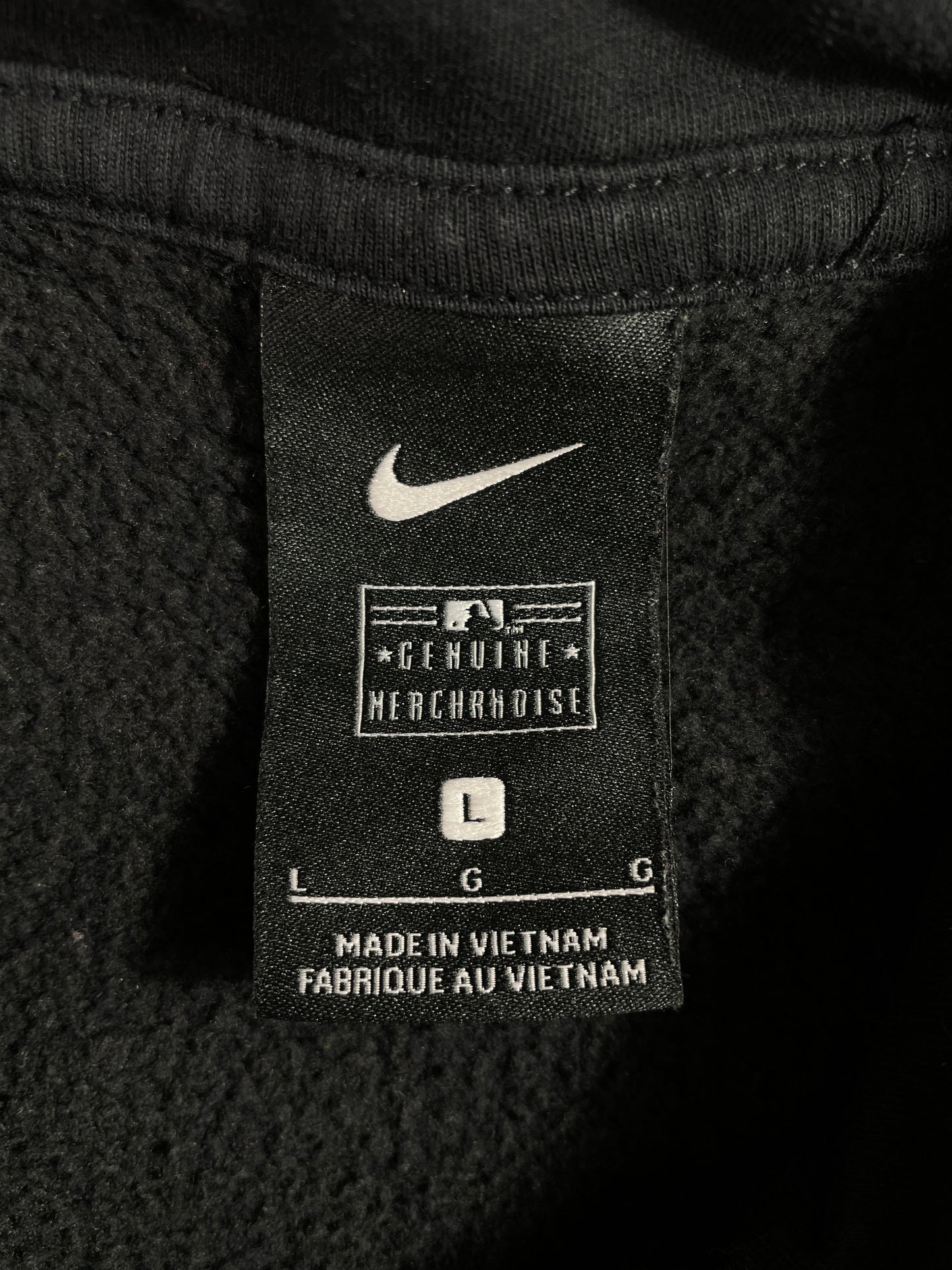 Vintage NIKE x SAN FRANCISCO GIANTS Size L Vintage MLB Hoodie Sweat-Shirt / E3078S