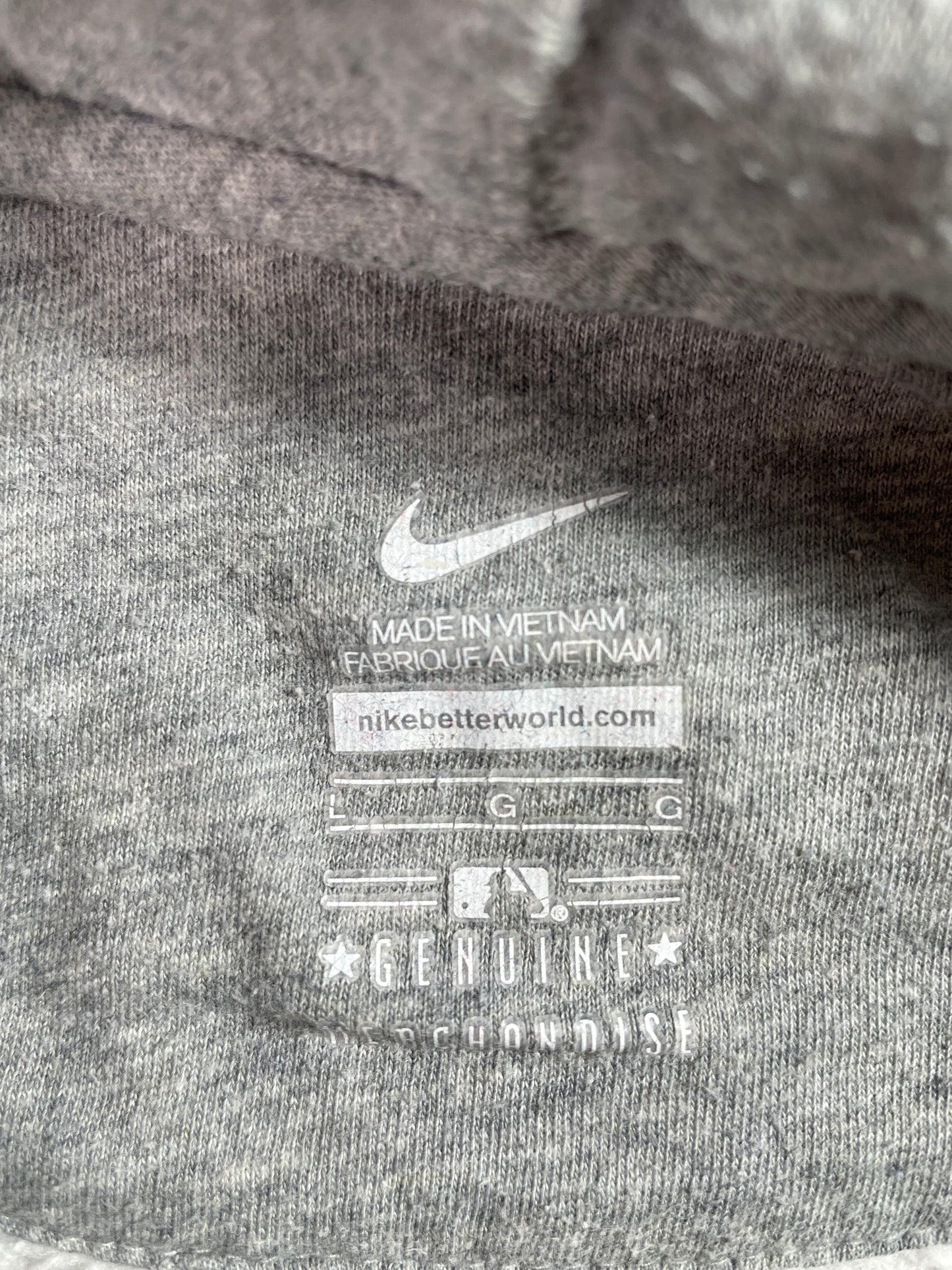 Vintage NIKE x BOSTON RED SOX Size L MLB Hoodie Sweat-Shirt / E3076S