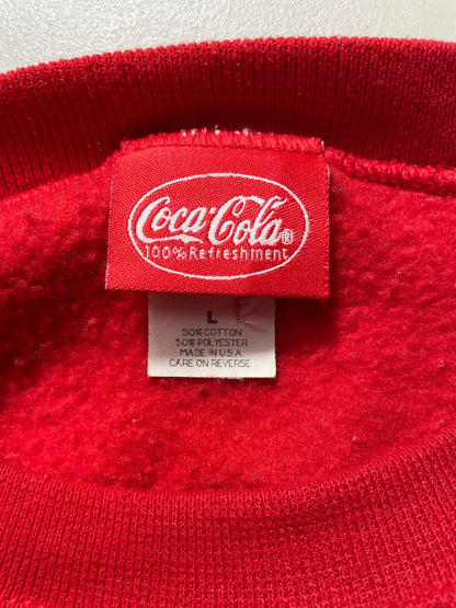 1999 COCA COLA Made in USA Size L Vintage Sweat-Shirt / K7932