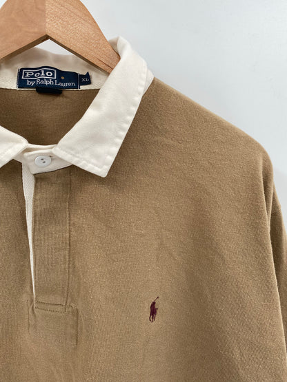 Vintage POLO RALPH LAUREN Size XL Rugby-Shirt / k6948