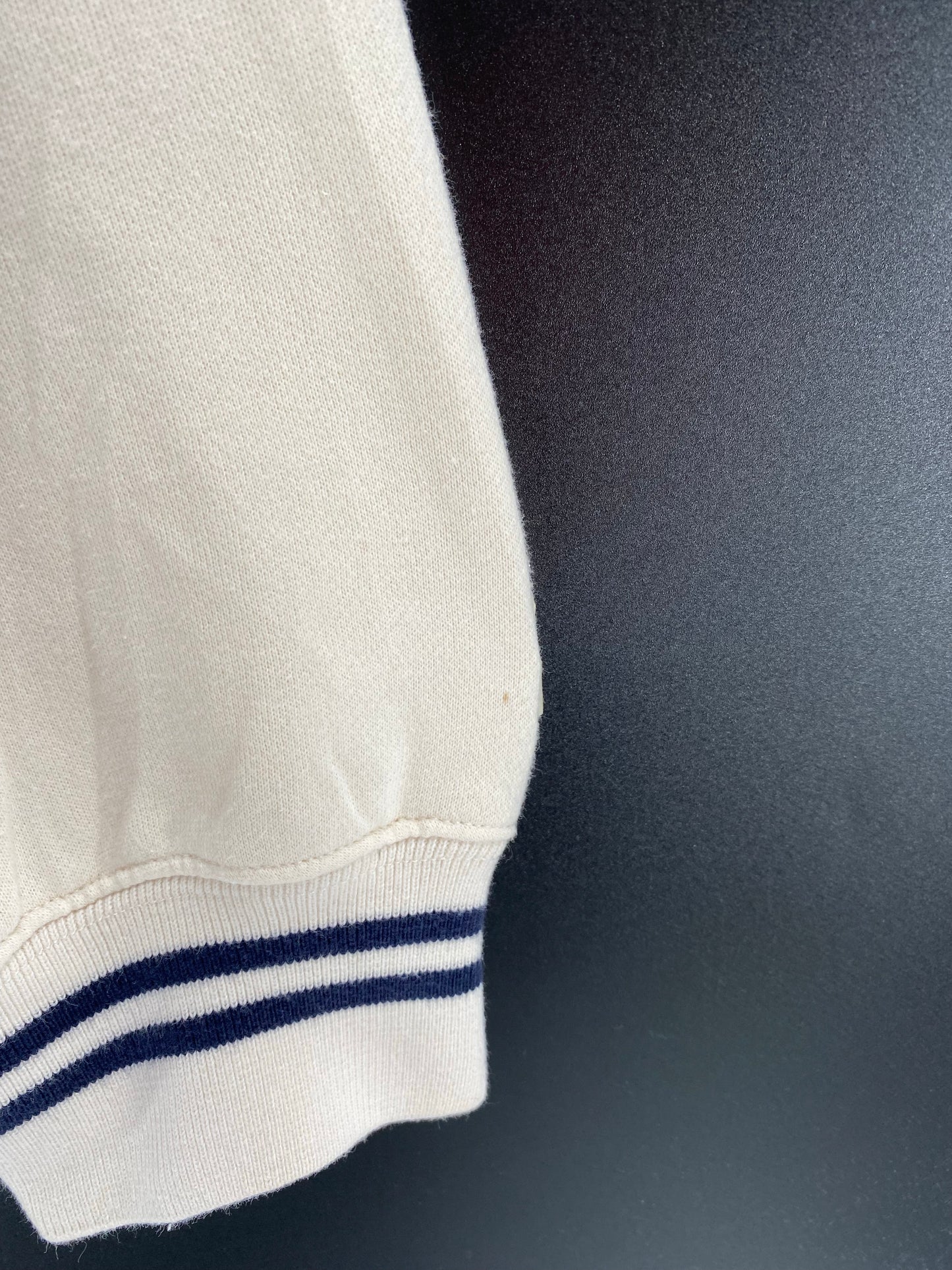 Vintage RAINFOREST CAFE Size L Half Zip Sweat-shirt / K6897