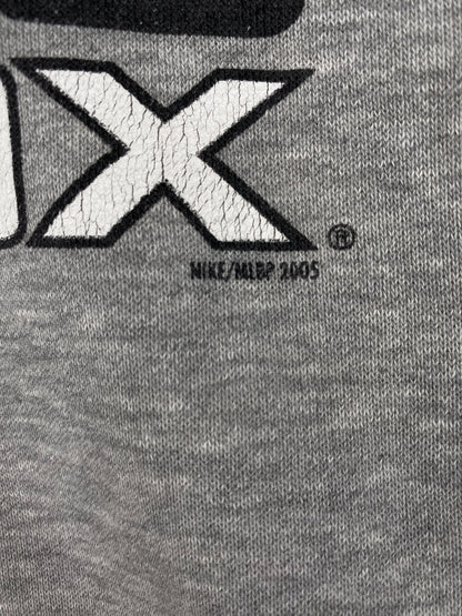2005 NIKE CHICAGO WHITE SOX Size L Vintage MLB Hoodie Sweat-Shirt / A2885