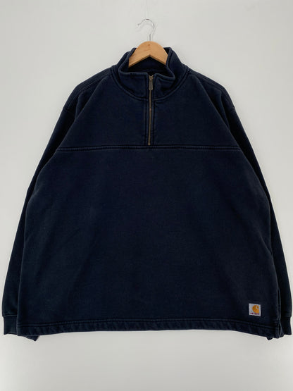 Vintage CARHARTT Size XXL Half-Zip Sweat-Shirt  / A1650
