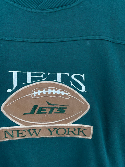 90’s NEW YORK JETS Size XL NFL Sweat-Shirt / A9123