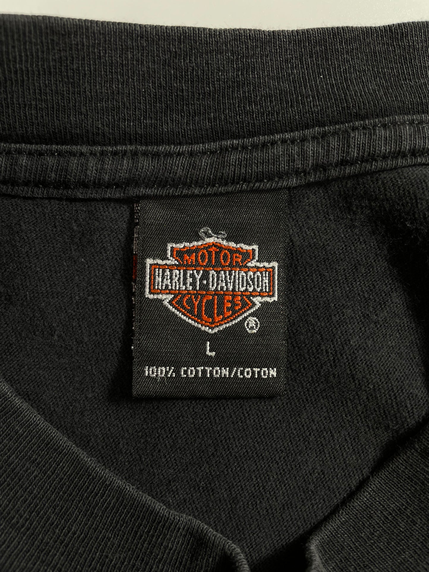 90's HARLEY DAVIDSON PENNSYLVANIA Made in USA Size L Vintage T-Shirt / A2486