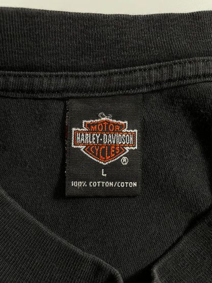 90's HARLEY DAVIDSON PENNSYLVANIA Made in USA Size L Vintage T-Shirt / A2486