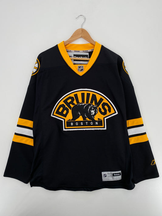 Vintage BOSTON BRUINS Size L NHL Hockey Game Shirt / A5390